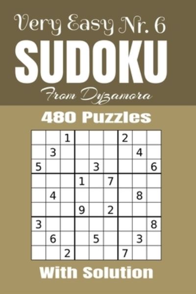 Cover for From Dyzamora · Very Easy Sudoku Nr.6 (Paperback Bog) (2019)