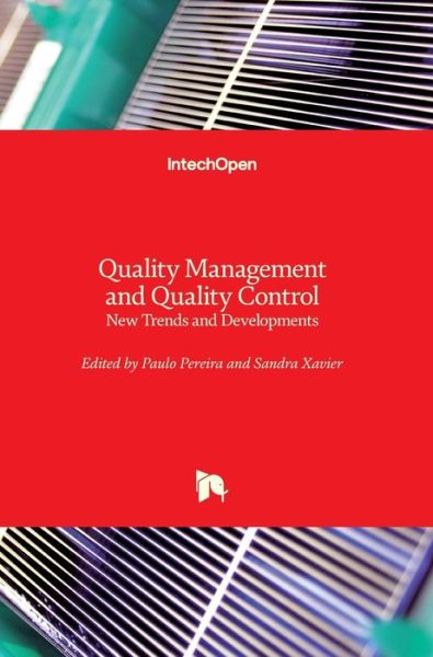 Cover for Paulo Pereira · Quality Management and Quality Control (Hardcover Book) (2019)