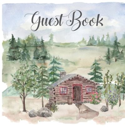 Cover for Lulu And Bell · Cabin house guest book (hardback), comments book, guest book to sign, vacation home, holiday home, visitors comment book (Inbunden Bok) (2021)