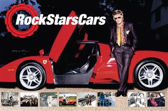 Cover for David Roberts · Rock Stars' Cars (Inbunden Bok) (2016)