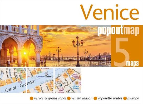 Popout Maps: Venice Popout Map - Popout Map - Kirjat - PopOut Maps - 9781910218778 - perjantai 1. maaliskuuta 2019