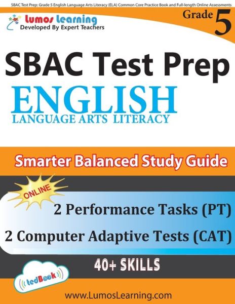 Cover for Lumos Learning · SBAC Test Prep (Paperback Book) (2015)