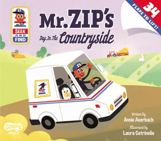 Cover for Annie Auerbach · Mr. ZIP’s Day in the Countryside (Board book) (2024)