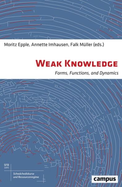 Cover for Moritz Epple · Weak Knowledge - Forms, Functions, and Dynamics (Hardcover Book) (2020)