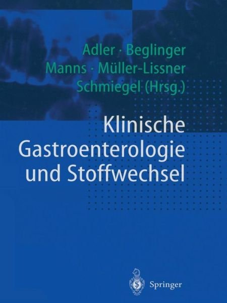 Cover for Adler  G. · Klinische Gastroenterologie Und Stoffwechsel (Pocketbok) (2014)
