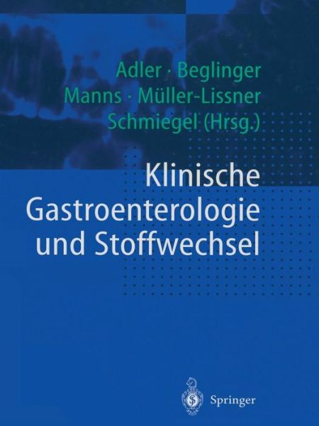 Cover for Adler  G. · Klinische Gastroenterologie Und Stoffwechsel (Paperback Book) (2014)