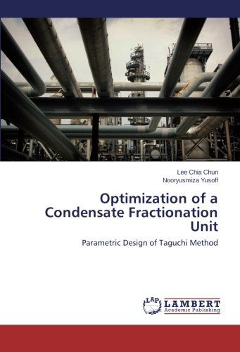 Cover for Nooryusmiza Yusoff · Optimization of a Condensate Fractionation Unit: Parametric Design of Taguchi Method (Paperback Bog) (2014)