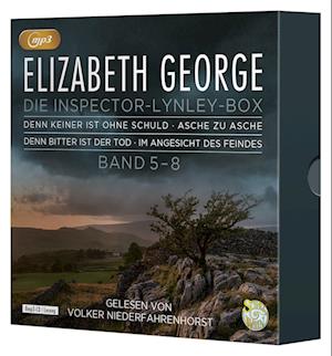 Cover for Elizabeth George · Die Inspector-Lynley-Box - Denn bitter ist der Tod - Denn keiner ist ohne Schuld - Asche zu Asche - Im Angesicht des Feindes (Audiolivro (CD)) (2024)