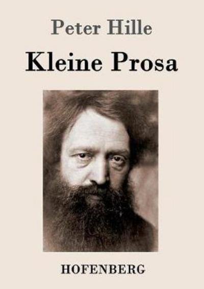 Cover for Hille · Kleine Prosa (Book) (2017)