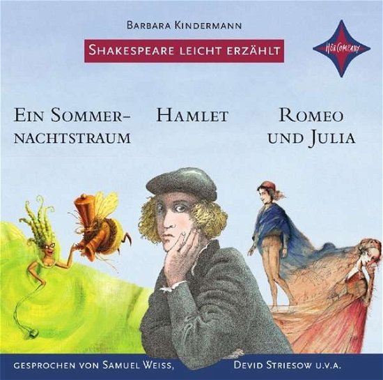 CD Shakespeare leicht erzählt - Barbara Kindermann - Musiikki - HÃ¶rcompany GmbH - 9783942587778 - maanantai 23. kesäkuuta 2014