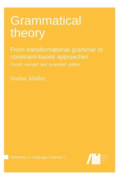 Cover for Stefan Muller · Grammatical theory (Hardcover Book) (2020)