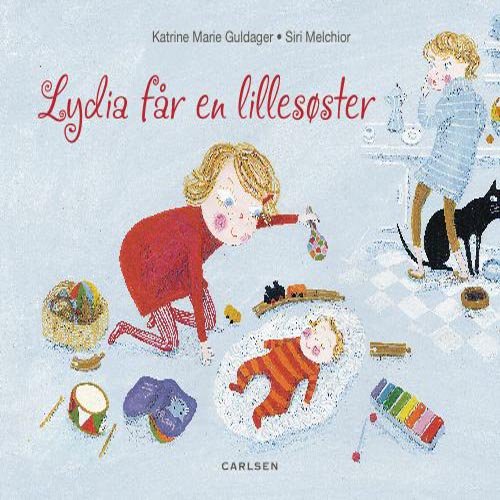 Cover for Katrine Marie Guldager · Lydia: Lydia 3: Lydia får en lillesøster (Indbundet Bog) [1. udgave] (2012)
