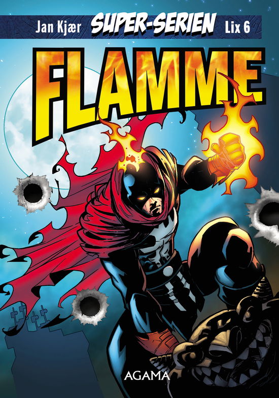 Cover for Jan Kjær · SuperSerien: SuperSerien: Flamme - lix6 (Hardcover Book) [2nd edition] (2024)