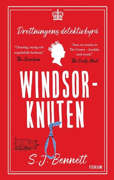 Cover for S.J. Bennett · Windsorknuten (Gebundesens Buch) (2021)