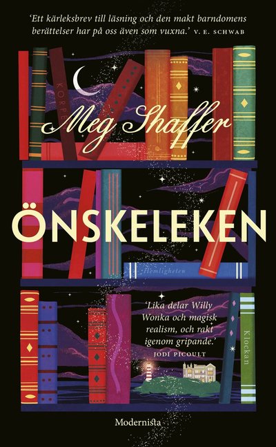 Cover for Jessica Hallén Meg Shaffer · Önskeleken (Paperback Book) (2025)