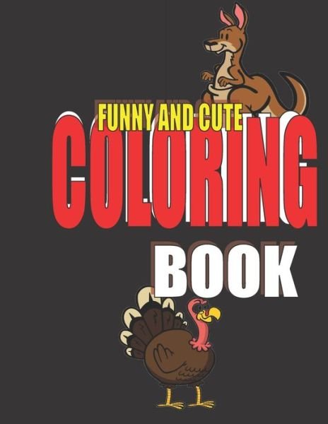Cover for Wael Husni · Funny and Cute Coloring Book (Pocketbok) (2020)