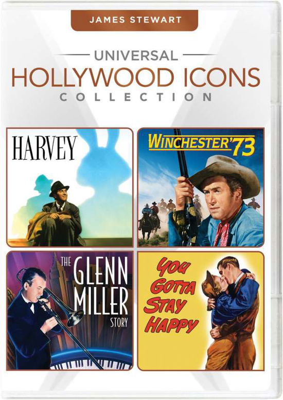 Cover for Universal Hollywood Icons Coll: James Stewart (DVD) (2016)