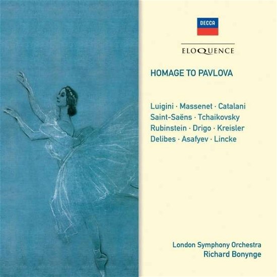 Cover for Richard Bonynge · Homage To Pavlova (CD) (2013)