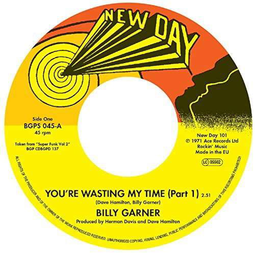 YOU’RE WASTING MY TIME (Part 1) - Billy Garner - Música - BGP - 0029667014779 - 13 de abril de 2015