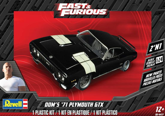Cover for Revell · Dom'S 71 Plymouth Gtx Modelbouwpakket ( 14477 ) (Spielzeug)