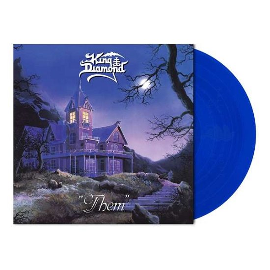 Cover for King Diamond · Them (Re-issue) (Royal Blue Vinyl) (LP) [Coloured, Reissue edition] (2020)
