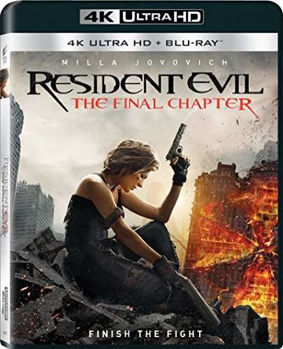 Cover for Resident Evil: Final Chapter (4K Ultra HD) (2017)