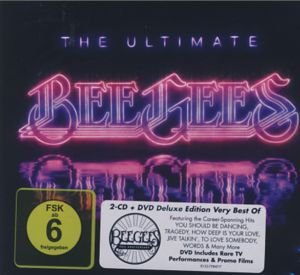 Cover for Bee Gees · The Ultimate Bee Gees (CD/DVD) [Dlx edition] (2009)