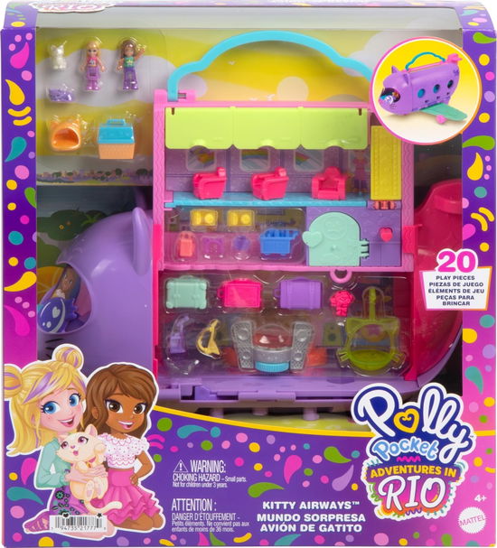 Cover for Polly Pocket · Polly Pocket Kitty Airways Airplane Playset (MERCH) (2024)