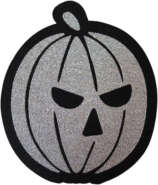Silver Pumpkin Patch (10,1 x 8,9 cm) - Helloween - Merchandise - Value Merch - 0200000108779 - January 13, 2023