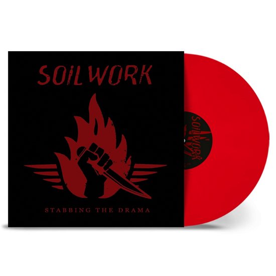 Cover for Soilwork · Stabbing The Drama (RED VINYL) (LP) (2023)