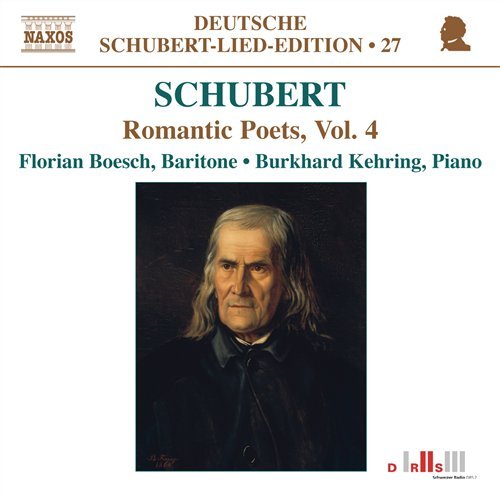 Romantic Poets 4 - Schubert / Bosch / Kehring - Musique - NAXOS - 0747313006779 - 29 juillet 2008