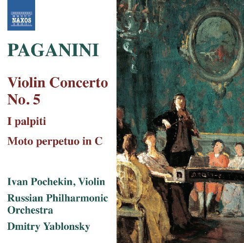 Cover for Paganini / Pochekin / Yablonsky · Violin Concerto 5 / Perpetuum Mobile (CD) (2013)