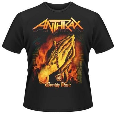 Cover for Anthrax · Worship Music Hands (T-shirt) [size S] (2011)
