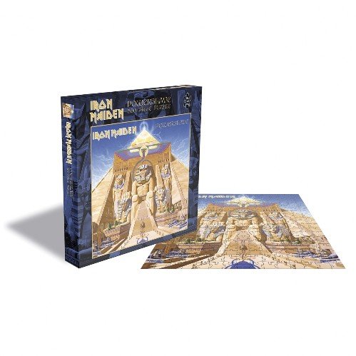 Powerslave (500 Piece Jigsaw Puzzle) - Iron Maiden - Brætspil - ROCK SAW PUZZLES - 0803343228779 - May 8, 2019