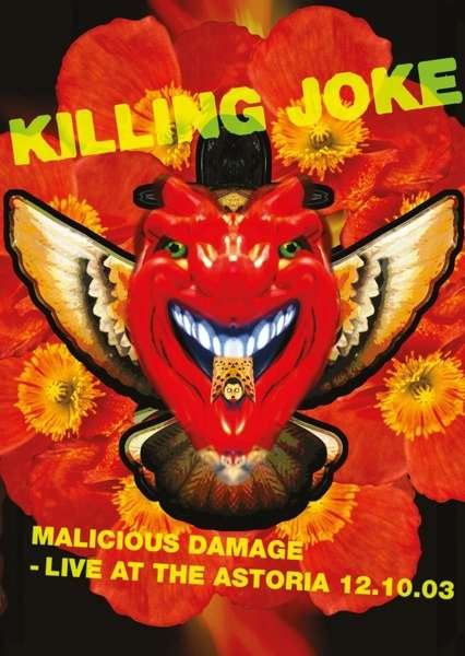 Cover for Killing Joke · Malicious Damage - Live At The Astoria 12.10.03 (DVD) (2022)
