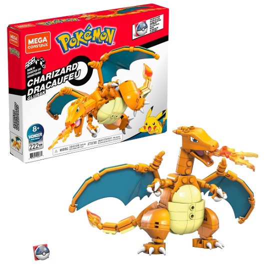 Pokemon Charizard - Mega Bloks Pokemon - Merchandise - Mega Blocks - 0887961950779 - 1. november 2020