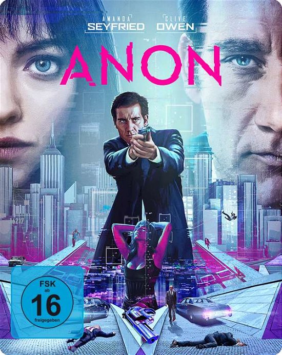 Cover for Anon (steelbook) (blu-ray) (Blu-ray) (2018)