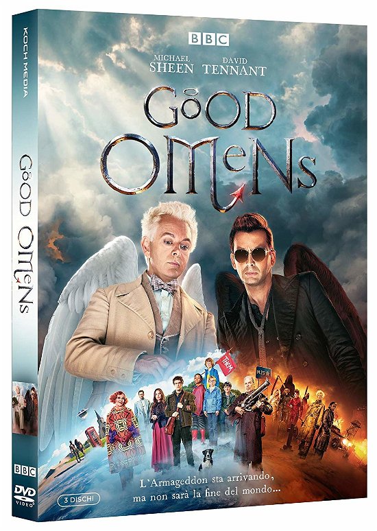 Cover for Cast · Good Omens (box 3 Dv) (DVD) (2019)