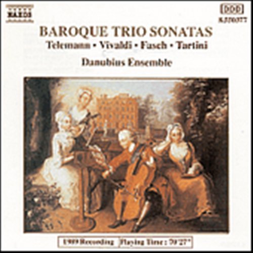Cover for Danubius-ensemble · Baroque Trio Sonatas (CD) (1991)