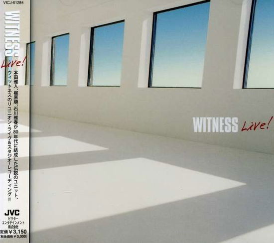 Cover for Witness · Witness Live (CD) [Japan Import edition] (2005)