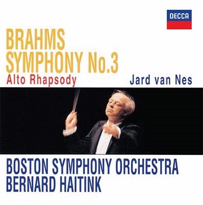 Brahms: Symphony No.3/Alto Rhapsody - Bernard Haitink - Music - TOWER - 4988005836779 - August 15, 2022