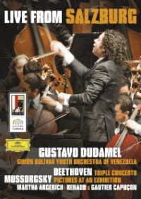 Mussorgsky: Pictures at an Exhibition / Beethoven: Triple Concerto in C. Op.56; - Gustavo Dudamel - Muziek - UNIVERSAL MUSIC CLASSICAL - 4988031518779 - 10 augustus 2022