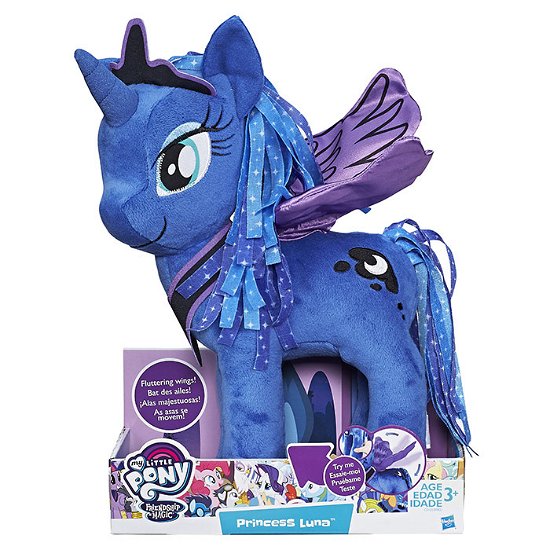 Cover for Hasbro · Hasbro My Little Pony - Fluttering Wings Princess Luna Plush Toy (C0120eu40) (MERCH)