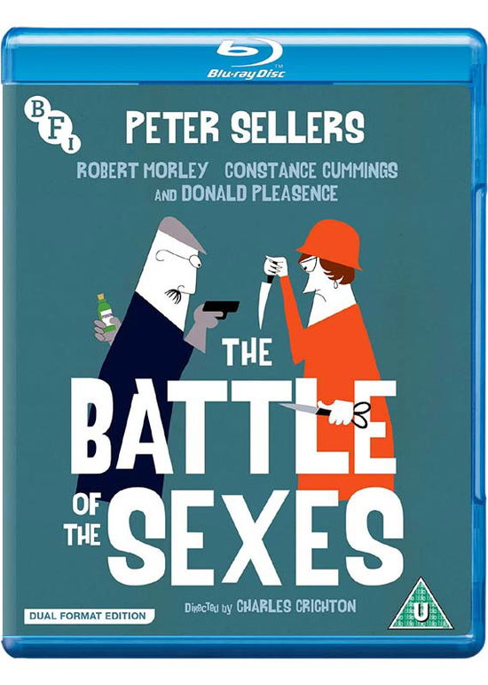 Cover for The Battle of the Sexes Dual Format Edition · The Battle of the Sexes Blu-Ray + (Blu-Ray) (2020)