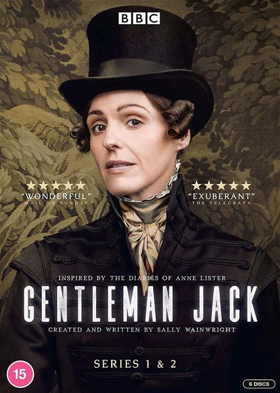Cover for Gentleman Jack S12 Bxst · Gentleman Jack Series 1 to 2 (DVD) (2022)