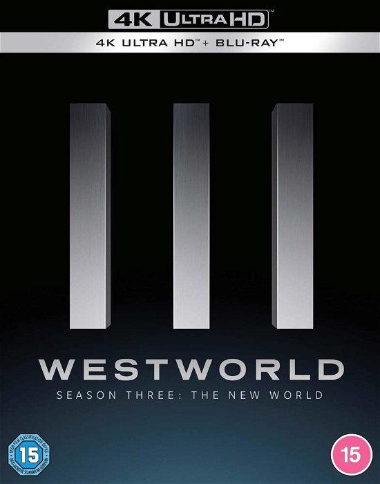 Cover for Westworld: Season 3 - the New · Westworld Season 3 (4K UHD Blu-ray) (2020)
