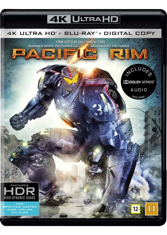 Cover for Pacific Rim (4K Ultra HD/BD) (2016)