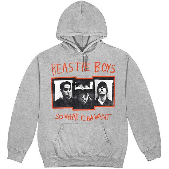 The Beastie Boys Unisex Pullover Hoodie: So What Cha Want - Beastie Boys - The - Produtos -  - 5056561007779 - 