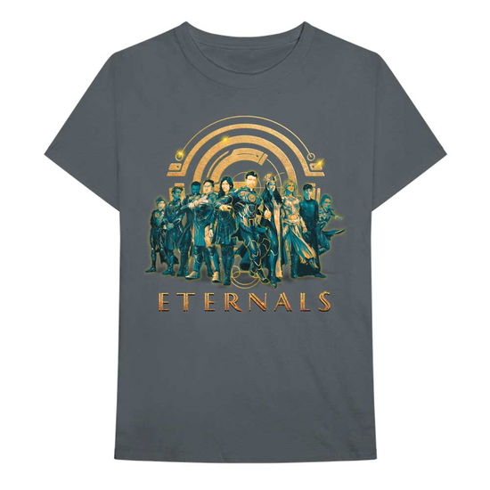 Marvel Comics Unisex T-Shirt: Eternals Heroes - Marvel Comics - Mercancía -  - 5056561010779 - 