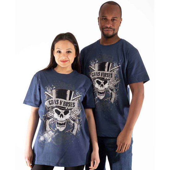 Guns N' Roses Unisex T-Shirt: Faded Skull - Guns N Roses - Merchandise -  - 5056561065779 - March 10, 2023